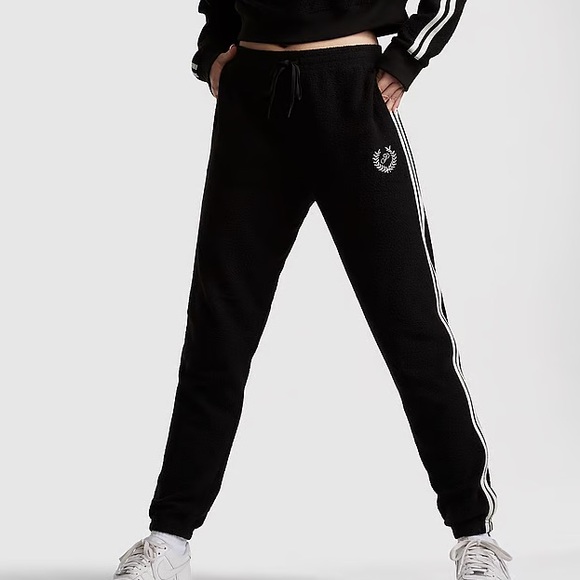 PINK Fleece Gym Pants - Picture 1 of 5